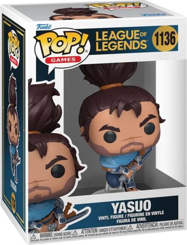 Yasuo Vinylfigur 1136 - Funko Pop! - Funko Shop Europe