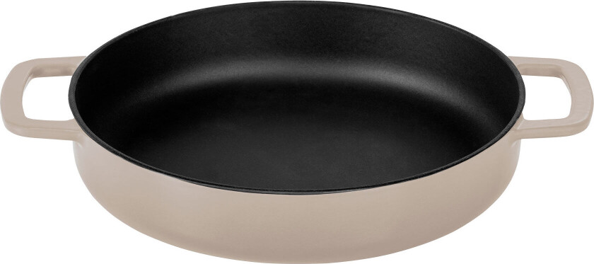 Støpejernspanne 24 cm, sand