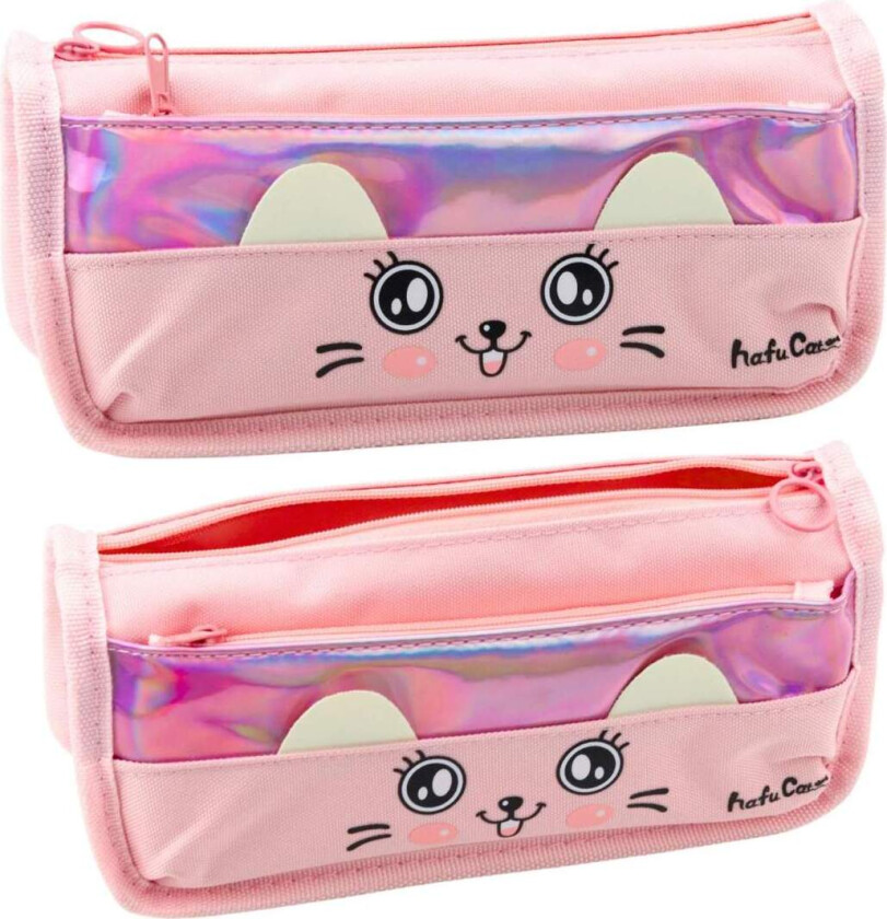 Cat Penal, to lommer, rosa, 21,5 cm