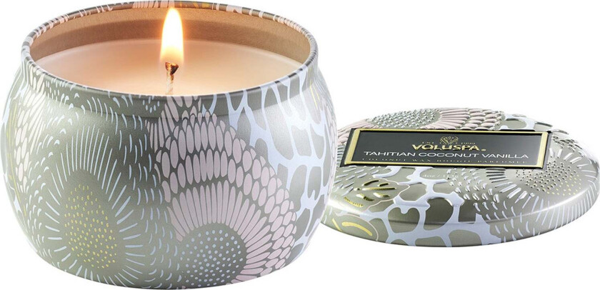 Mini Tin Candle Tahitian Coconut Vanilla - 113 g