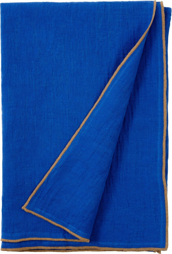 Evy Pledd 130x190 Cm - Pledd & Tepper Lin Cobalt - 20-1003