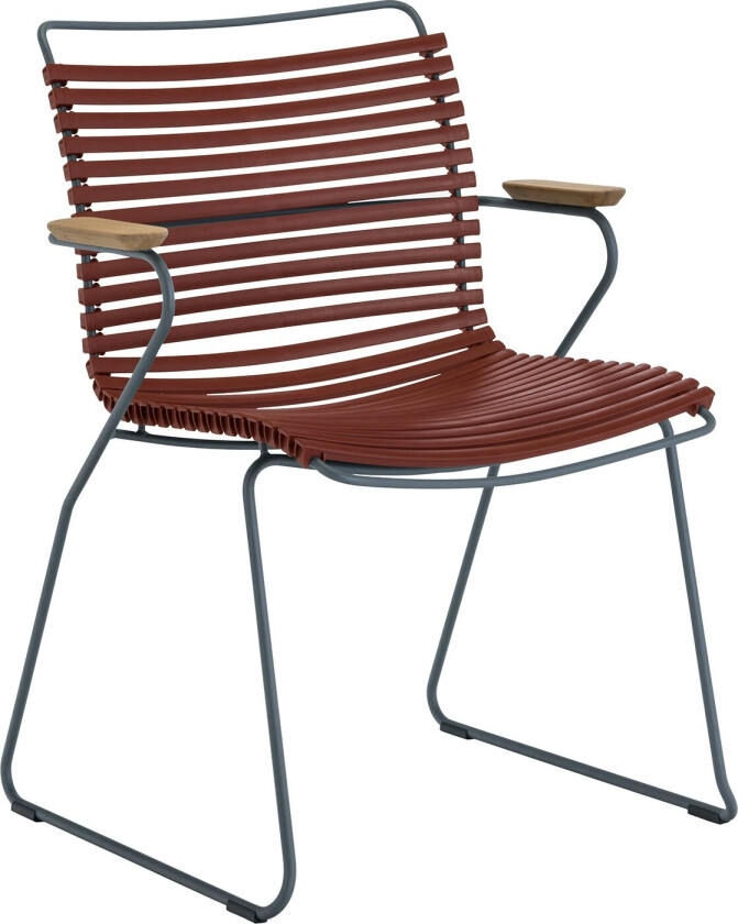 Click Spisestol - Hagestoler Plast Paprika - 10801-1918