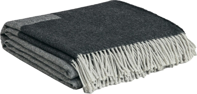 Logo Pledd 130x180 Cm - Pledd & Tepper Merinoull Grå - 853102402-160