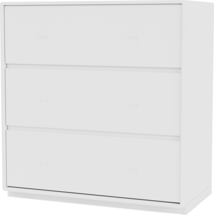Selection CARRY Kommode New White Flervalg -Sokkel 3 cm