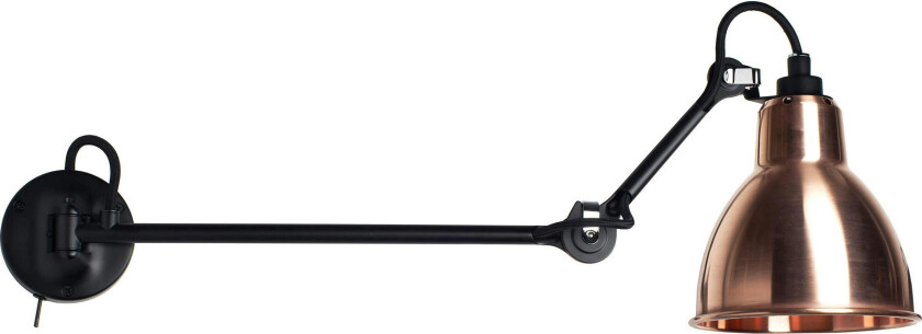 Dcwéditions Lampe Gras N°204 L40 Sw Vegglampe Rå Kobber - Vegglamper Stål Raw Copper - 204 L40 SW BL-COP-RAW