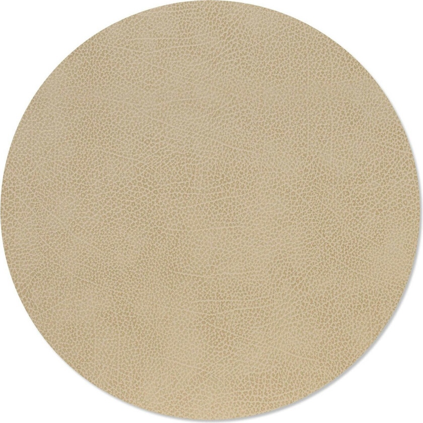 Lind Dna Circle Xl Bordbrikke Ø40 Cm Hippo - Bordbrikker & Glassunderlegg Skinn Sand - 981316