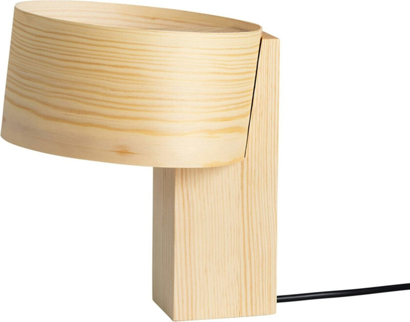 018 Hoop Bordlampe 34 Cm - Bordlamper Furu Natural - 100610