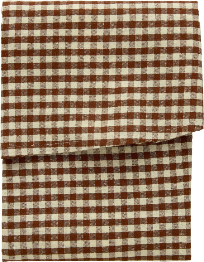 Oliva Duk Rund 160 Cm - Duker & Løpere Bomull Brun - 421692