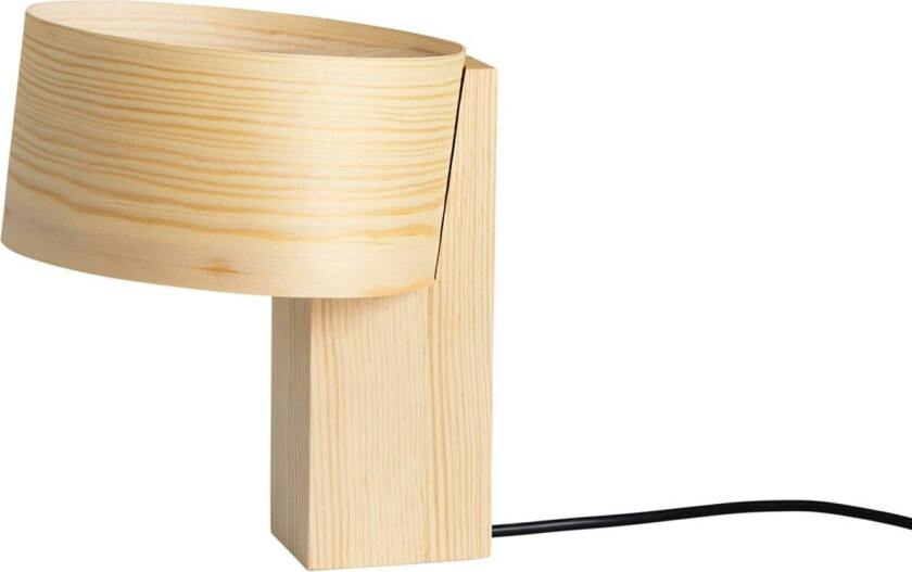 018 Hoop Bordlampe 23 Cm - Bordlamper Furu Natural - 100600