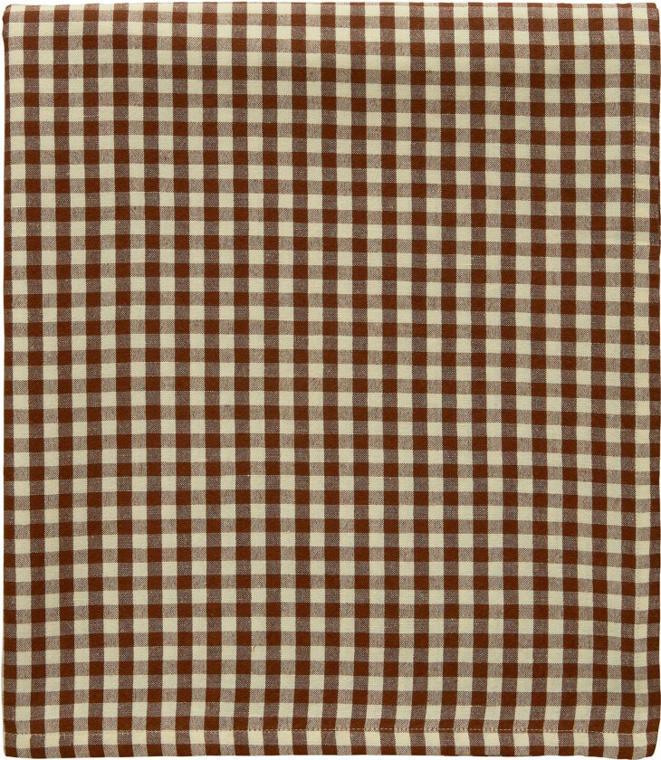 Oliva Duk 140x240 Cm - Duker & Løpere Bomull Brun - 421690