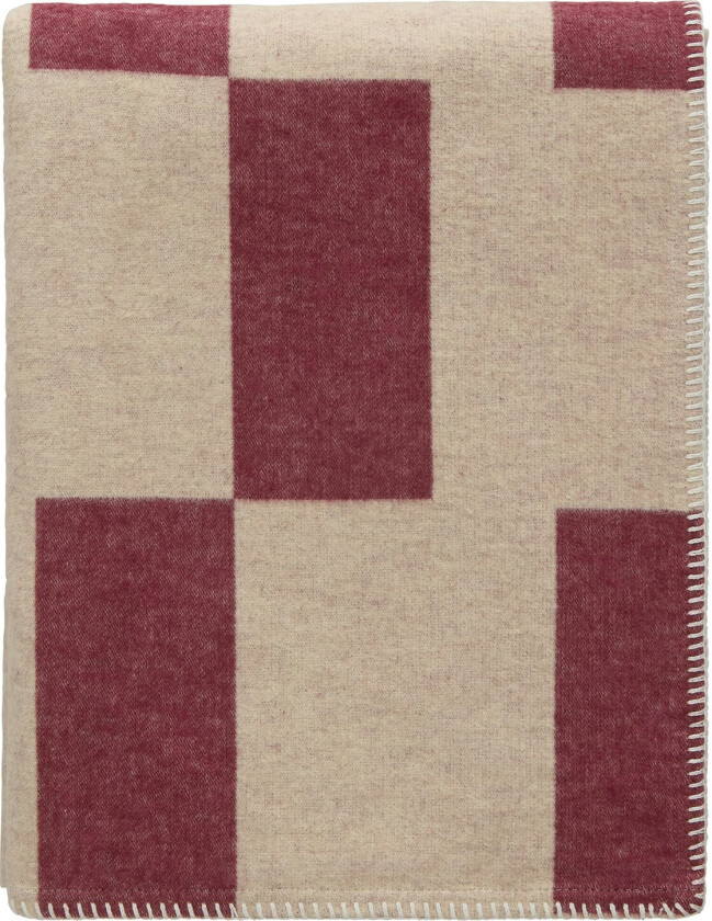 Noomi Pledd 130x170 Cm - Pledd & Tepper Bomull Burgundy - 13616_24