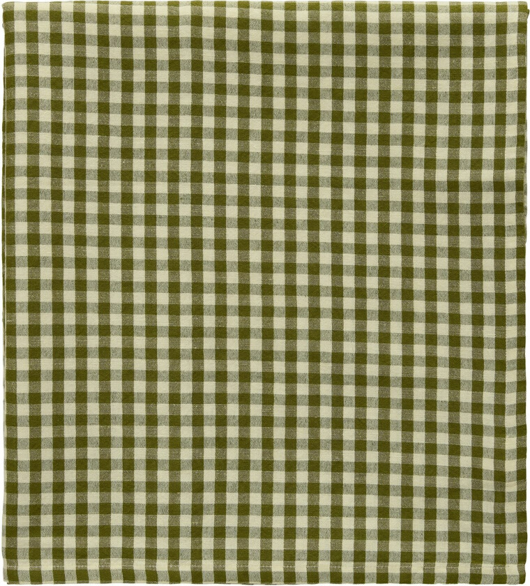 Oliva Duk 140x240 Cm Oliven - Duker & Løpere Bomull Olivengrønn - 421691