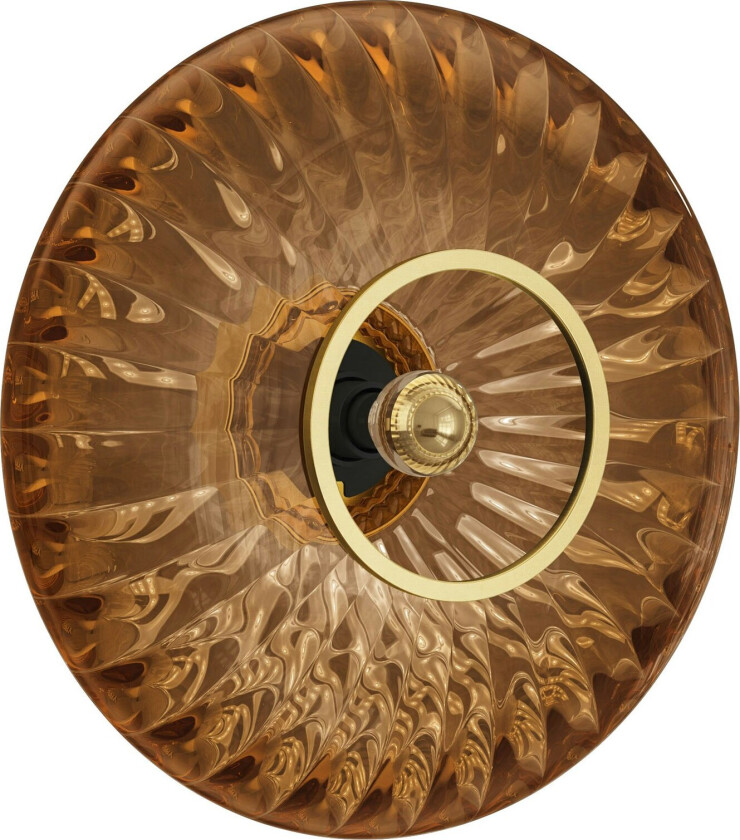 Urc 36 Vegglampe - Vegglamper Munnblåst Glass Amber - EU4-03-AB