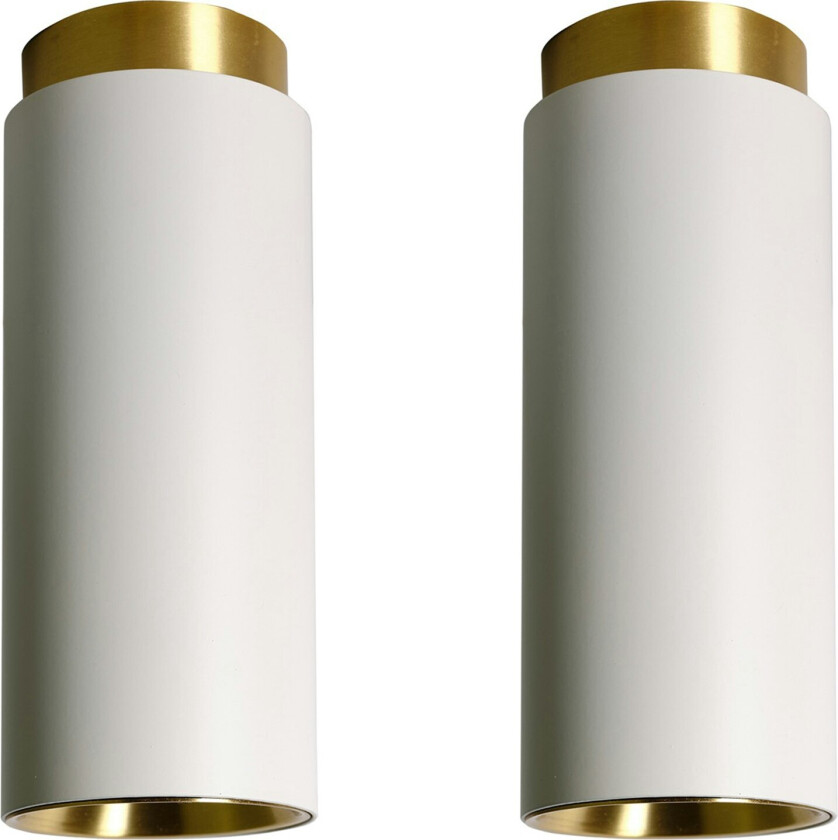 Dcwéditions Tobo C65 Spotlight 2-pk - Spotlights Stål Hvit - TOBO C65 DUO WHITE WHITE