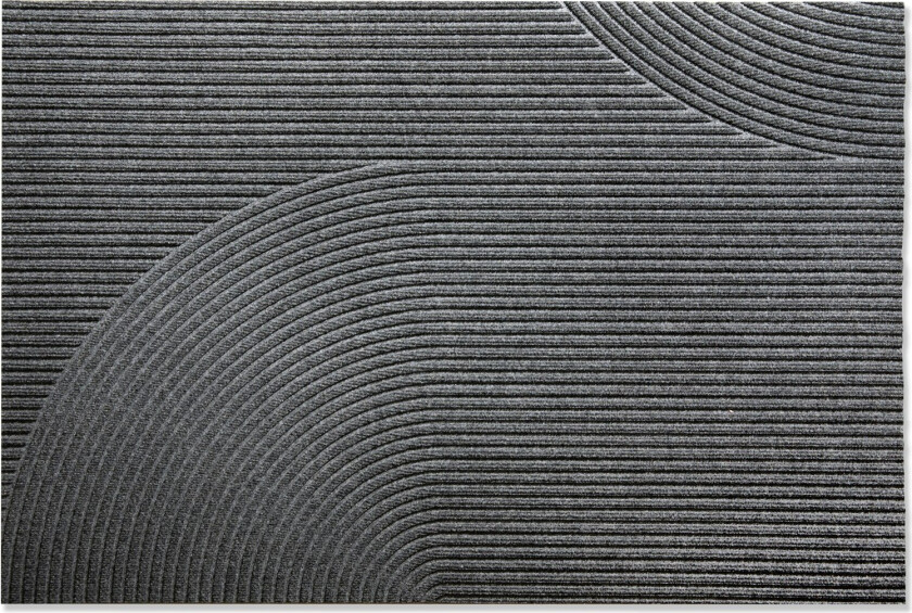 Bilde av Stein Dørmatte 85x130 Cm - Dørmatter Resirkulert Pet Grå - 62113