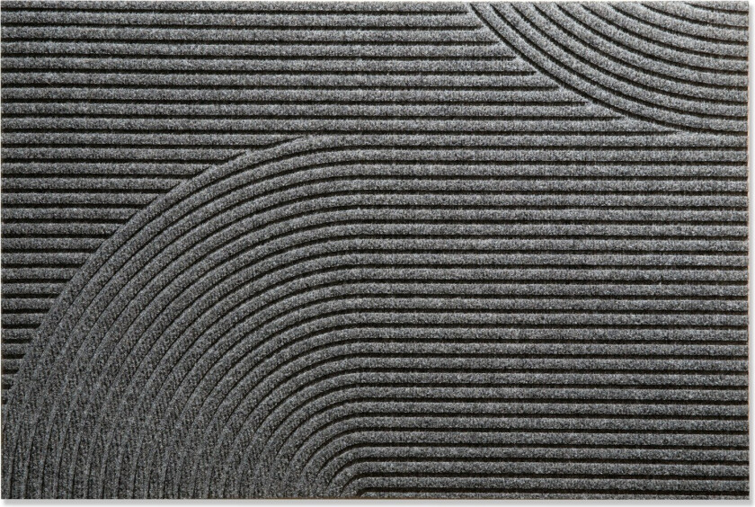 Stein Dørmatte 60x90 Cm - Dørmatter Resirkulert Pet Grå - 62013