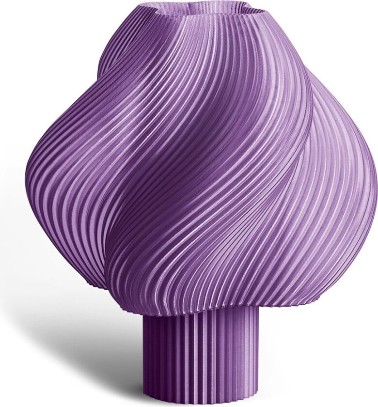 Soft Serve Portable Bordlampe - Bærbare lamper Resirkulerbar Bioplast Lavender Sorbet - SSTL031011