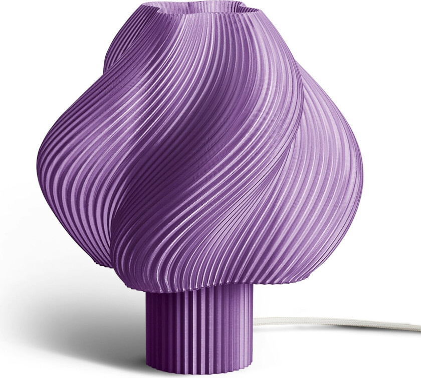 Soft Serve Bordlampe Grande - Bordlamper Resirkulerbar Bioplast Lavender Sorbet - SSTL021011