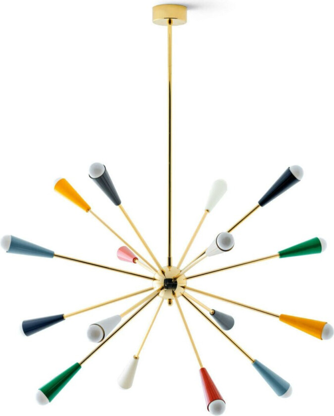 Sputnik Pendel - Pendellamper Messing Multi - 9592