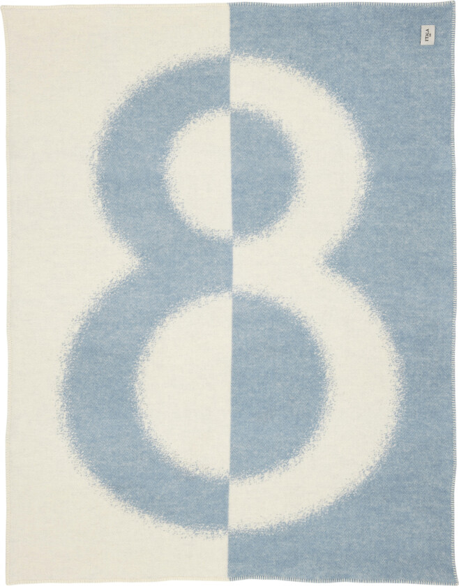 Bilde av 8 Teppe 130x180 Cm Haze Blue - Pledd & Tepper Ull Disblå - 1083996