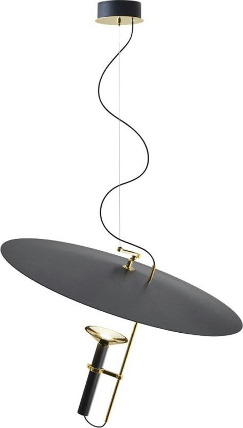 Luna Pendel 3000k - Pendellamper Jern Sort - 9705