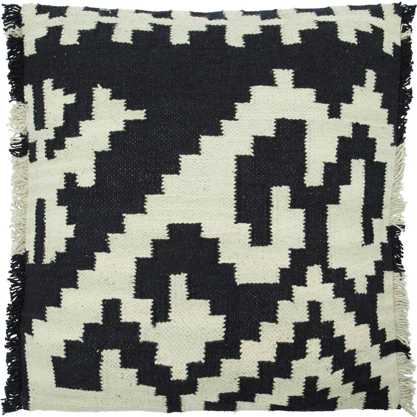 Wulo Putetrekk 50x50 Cm - Pynteputer & Trekk Bomull Sort - 205080430