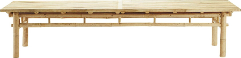 Stuebord Naturfarget 70x170 Cm - Sofabord utendørs Bambus Nature - BAMTAB170X35-NA
