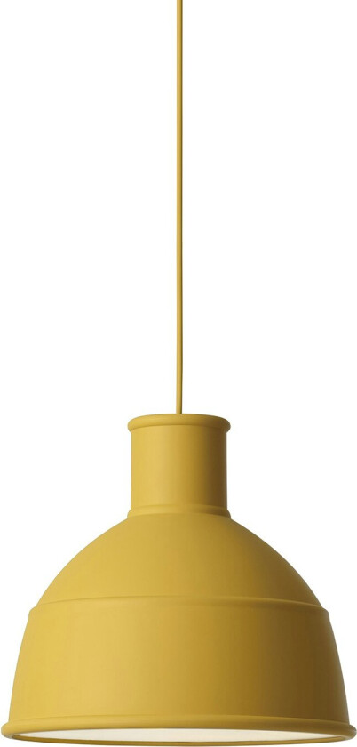 Unfold Pendel - Pendellamper Silikon Sennepsgul - 14208