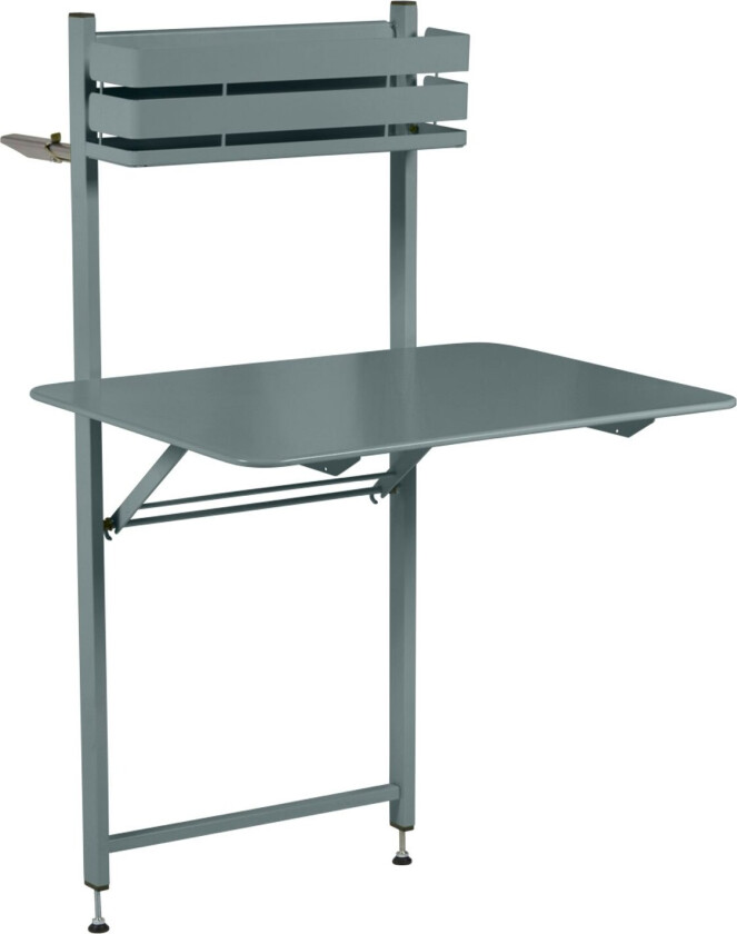 Bistro Balkongbord 57x77 Cm - Balkongbord Lakkert Stål Storm Grey - 027026