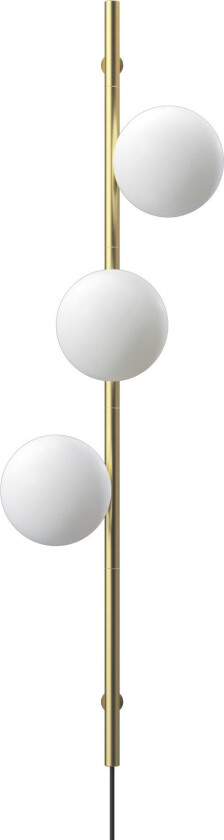 Stringball 3 Vegglampe - Vegglamper Stål Messing - ES4-01-B
