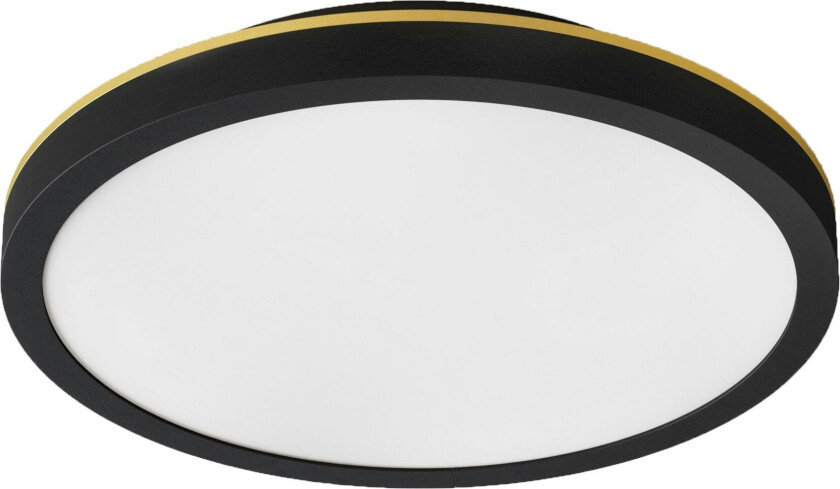 Plafon 20 Vegg-/taklampe / Messing - Plafonder Aluminium Sort - EP2-01-BB