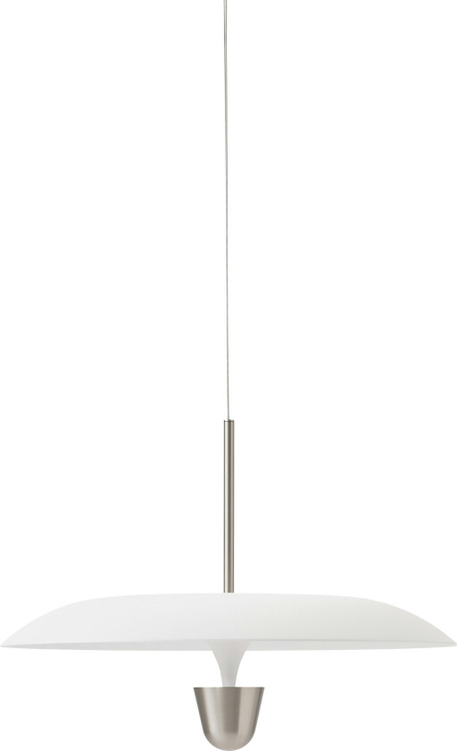 Kantarell Pendel 55 Cm Aluminium / - Pendellamper Stål Hvit - 22121