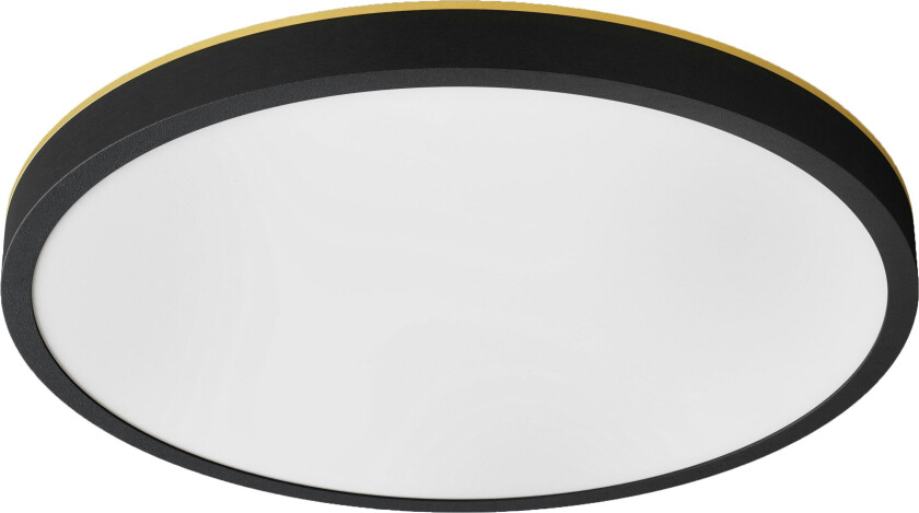 Plafon 30 Vegg-/taklampe / Messing - Plafonder Aluminium Sort - EP2-02-BB