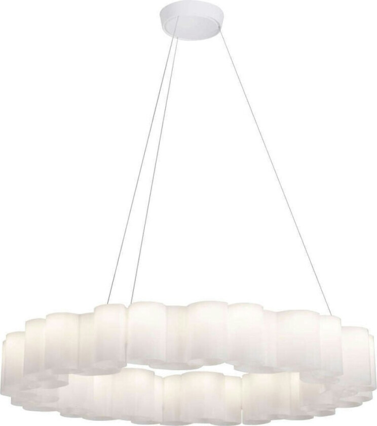 Honey Pendel 110 Cm (Dali) - Pendellamper Aluminium Hvit - 8686