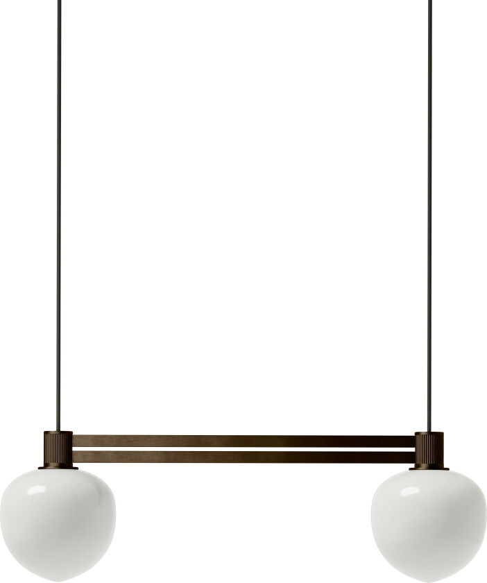 Lyfa Memoir 120 Side By Side Ii Lysekrone Farget - Krystallkroner & Takkroner Aluminium Bronse - 221012030_D2