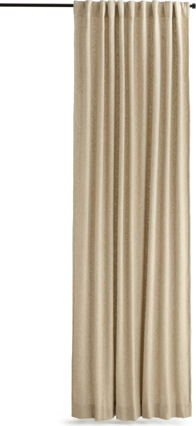Amy Gardin 2-pk 140x300 Cm - Gardinlengder Bouclé Sand - 401048