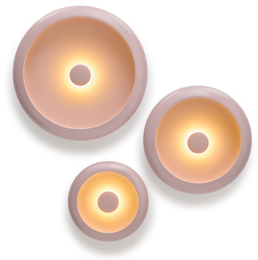 Oloha Trio Bærbar Lampe - Fasadebelysning Aluminium Soft Pink - 107334