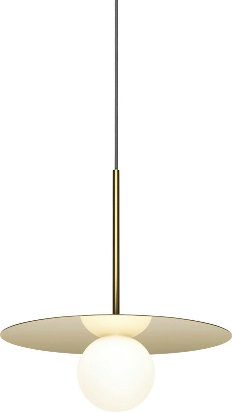 Bola Disc Pendel 30,5 Cm - Pendellamper Rustfritt Stål Messing - BOLA-12-DTW-BRA-EU