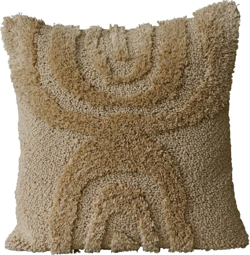 Bow Ryapute 50x50 Cm - Pynteputer & Trekk Ull Clay Beige - CU1832