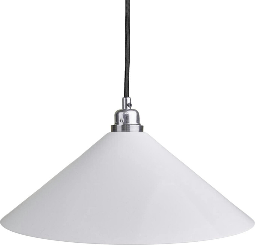 Cone Pendel 36 Cm - Pendellamper Pulverlakkert Aluminium Hvit - 92831