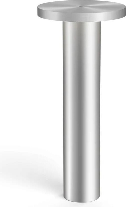 Luci Bordlampe Bærbar Sølv - Bærbare lamper Aluminium Silver - LUCI-TBL-SLV