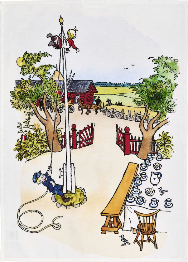 Emil Kjøkkenhåndkle 50x70 Cm - Kjøkkenhåndklær Bomull Multi - 5450-5070-02