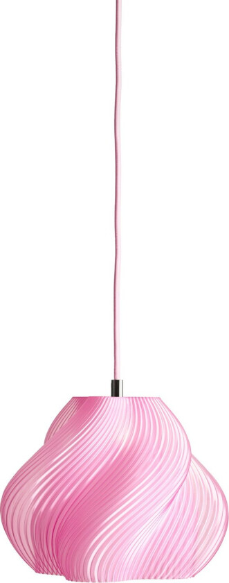 Soft Serve Pendel 01 Chrome / Rose Sorbet - Pendellamper Resirkulerbar Bioplast Krom - SSPL01100107