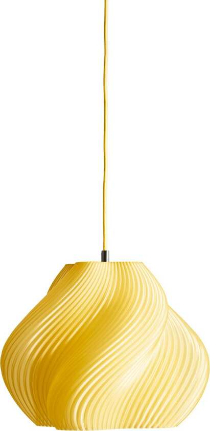 Soft Serve Pendel 02 Chrome / Limoncello Sorbet - Pendellamper Resirkulerbar Bioplast Krom - SSPL02100108
