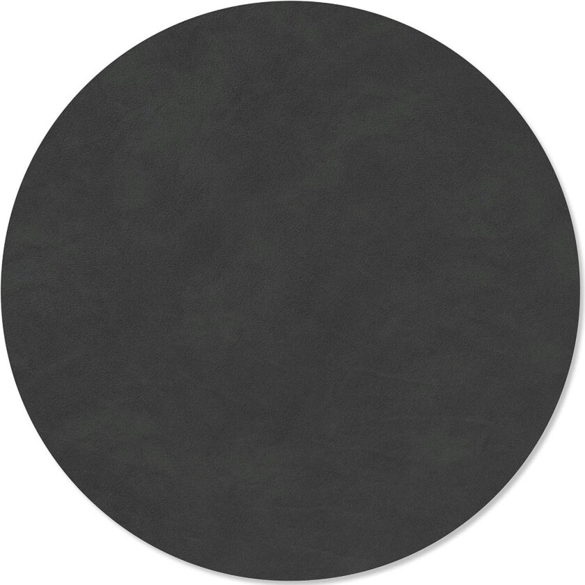 Lind Dna Circle M Bordbrikke Ø30 Cm Nupo Black - Bordbrikker & Glassunderlegg Skinn Sort - 981878