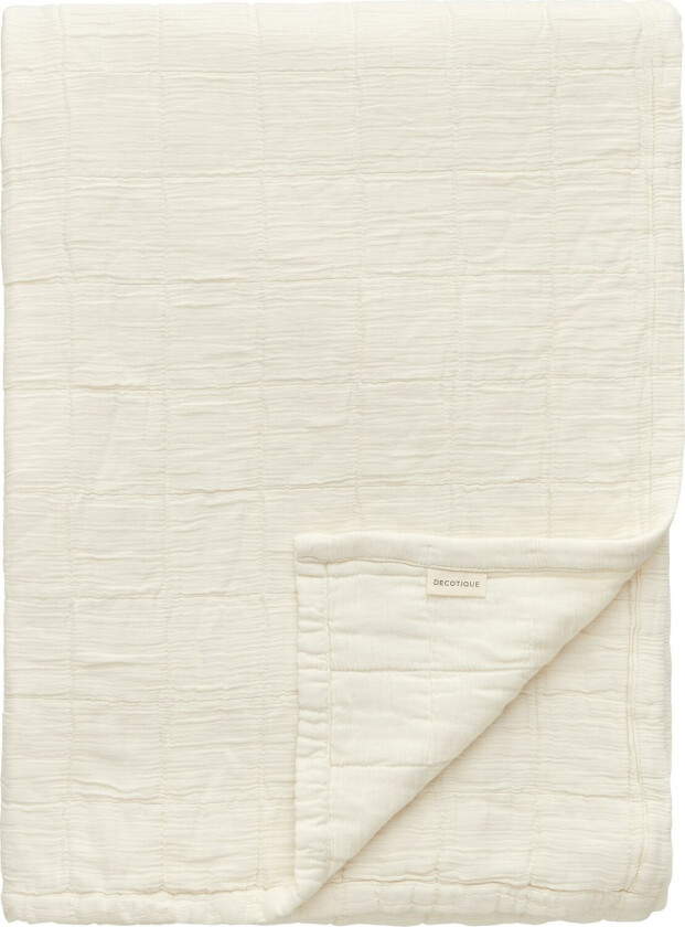 Classic Sengeteppe 260x260 Cm - Sengetepper Bomull Off-White - DT-04