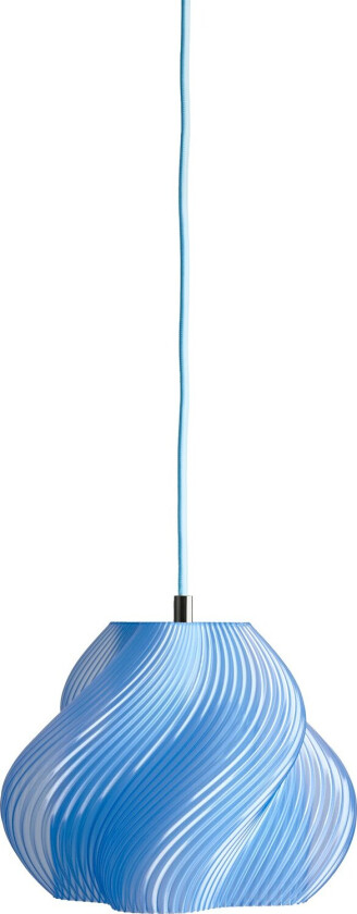 Soft Serve Pendel 01 Chrome / Blueberry Sorbet - Pendellamper Resirkulerbar Bioplast Krom - SSPL01100109