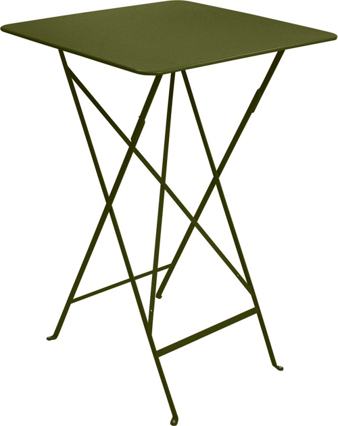 Bistr Bardisk 71x71 Cm - Hagebord Stål Pesto - 0244D2
