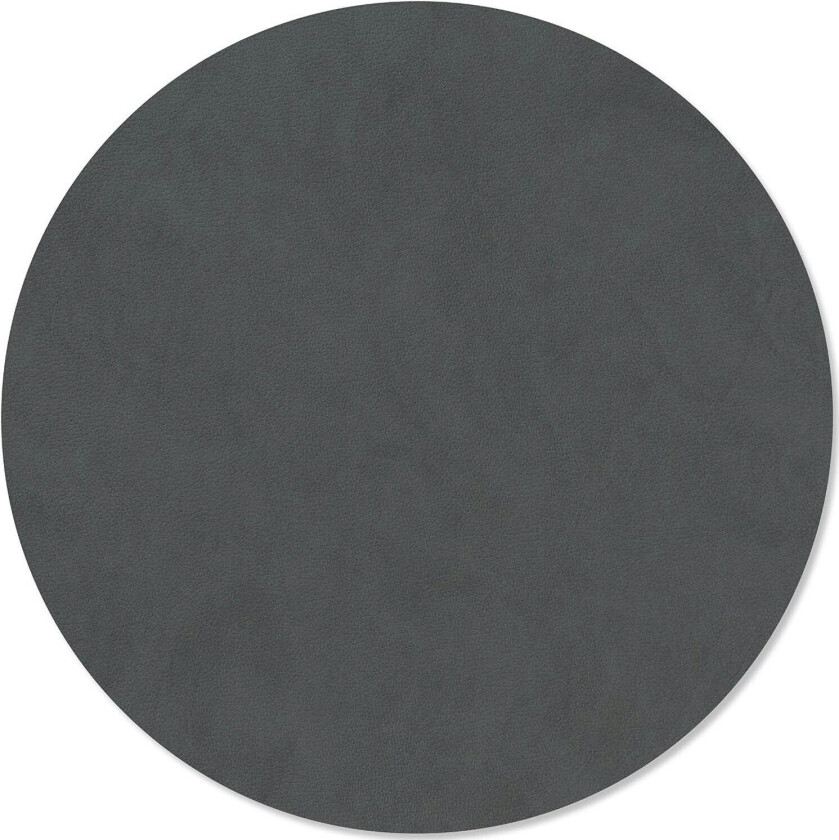 Lind Dna Circle M Bordbrikke Ø30 Cm Nupo Anthracite - Bordbrikker & Glassunderlegg Skinn Antrasitt - 981173