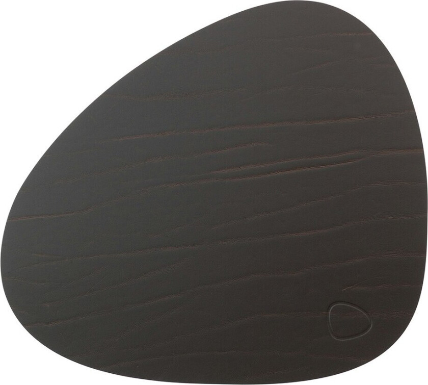 Lind Dna Curve S Bordbrikke 24x28 Cm Buffalo Brown - Bordbrikker & Glassunderlegg Skinn Brun - 981109